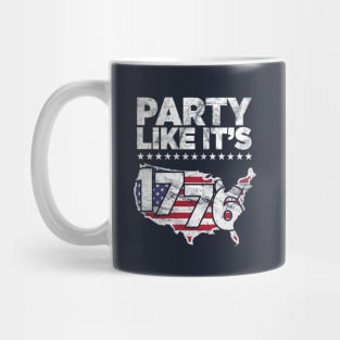 Party Like It's 1776 Independence Day Mug